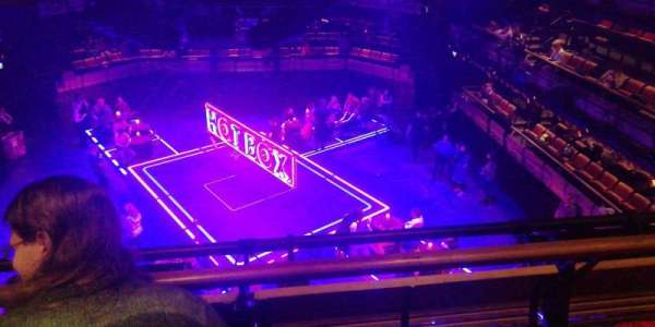 Bridge Theatre, section: Gallery 2, row: B, seat: 35