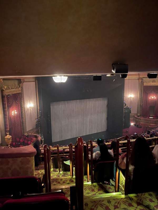 St. James Theatre, section: Mezzanine L, row: Q, seat: 33