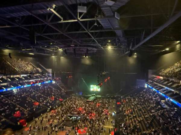 The O2, London, section: 413, row: F, seat: 760