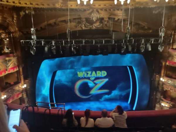 The London Palladium, section: Grand Circle, row: F, seat: 35