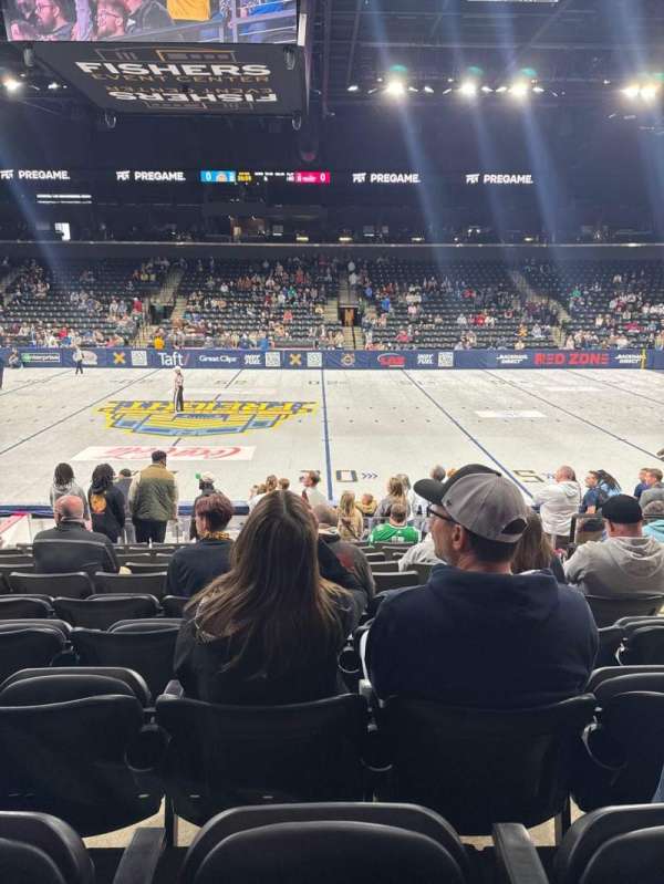 Fishers Event Center, section: 113C, row: 12, seat: 4