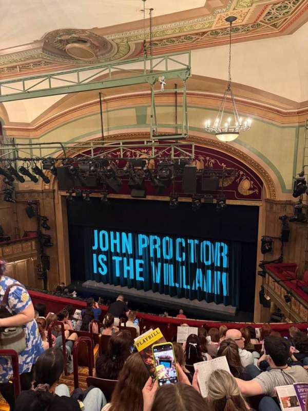 St. James Theatre, section: Balcony R, row: H, seat: 12