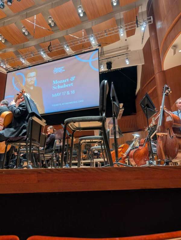 Joseph Meyerhoff Symphony Hall, section: Orchestra R, row: C, seat: 6