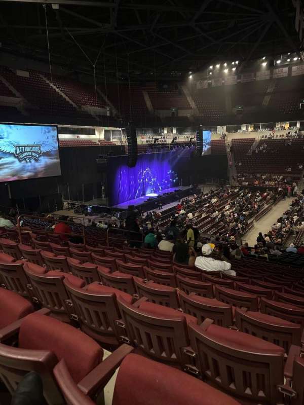 Colonial Life Arena, section: 105, row: 25, seat: 11