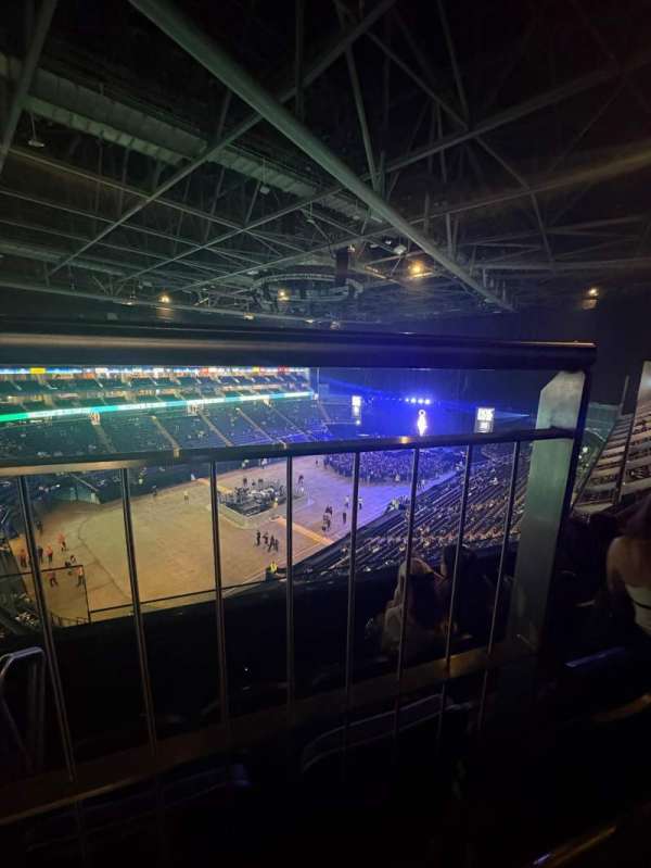 The O2, London, section: 416, row: C, seat: 833