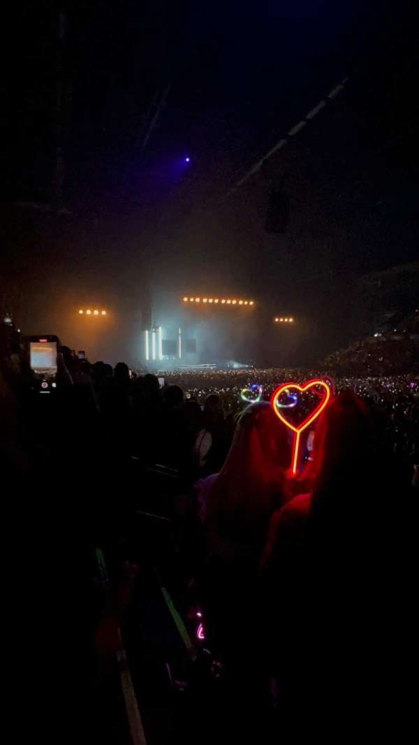 Utilita Arena Sheffield, section: 106, row: K, seat: 3