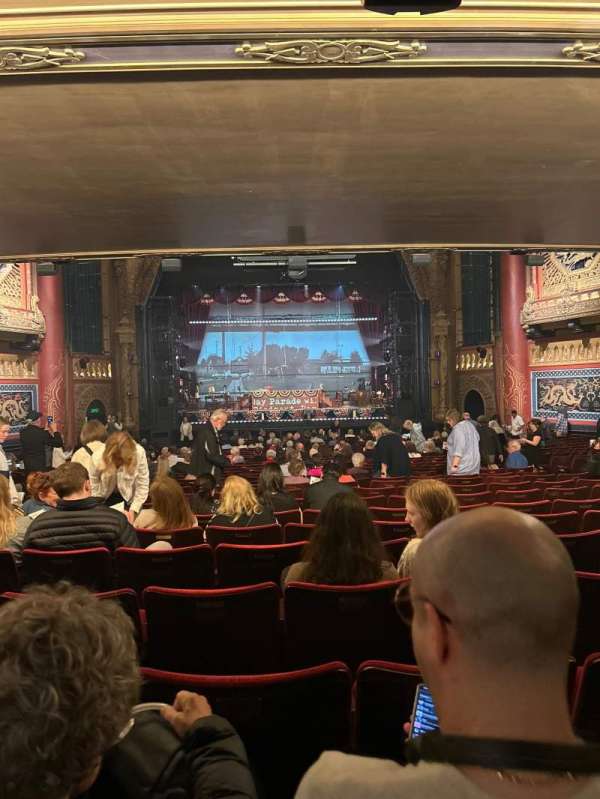 5th Avenue Theatre, section: Orchestra C, row: CC, seat: 107