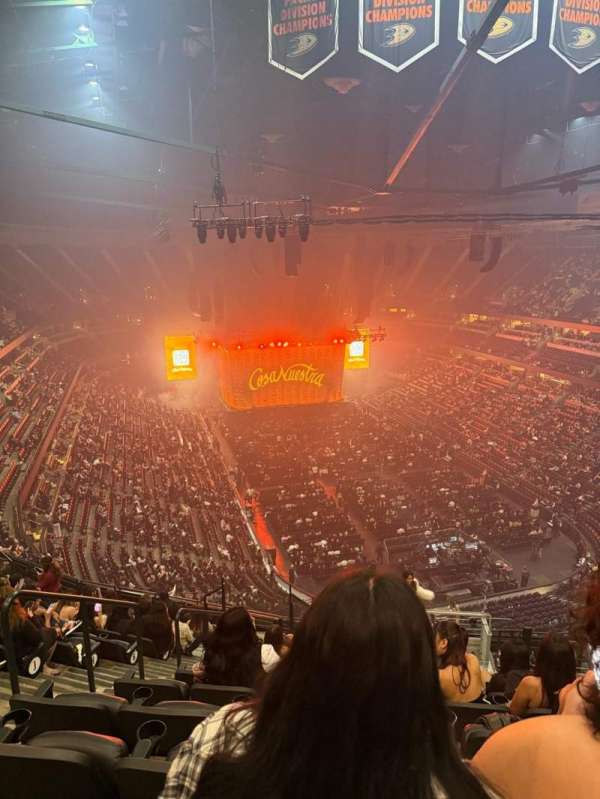 Honda Center, section: 403, row: P, seat: 10