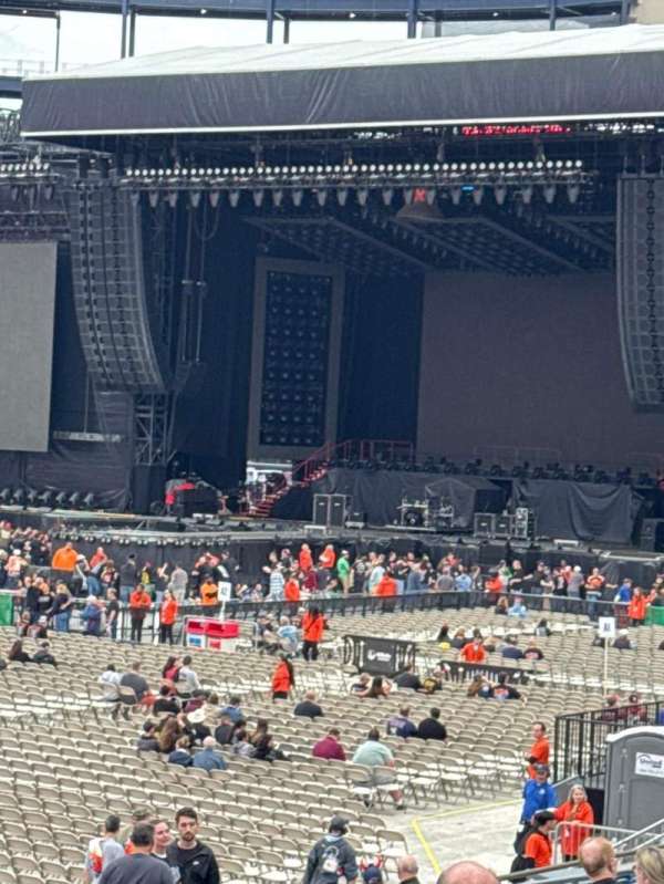 Gillette Stadium, section: 135, row: 19, seat: 6