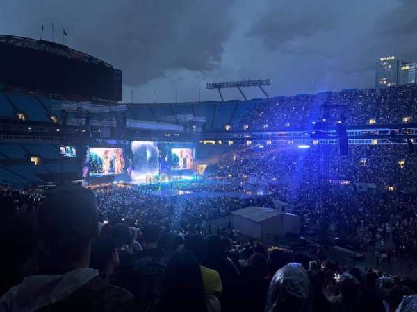 Bank of America Stadium, section: 340, row: 13, seat: 11