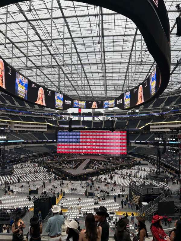 SoFi Stadium, section: 234, row: 10, seat: 22
