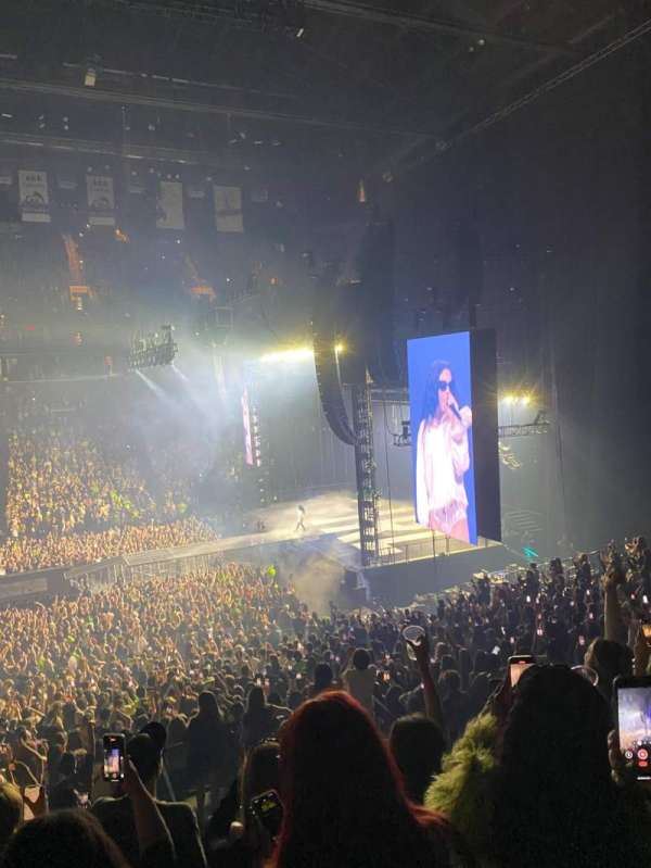 Barclays Center, section: 107, row: 9, seat: 15