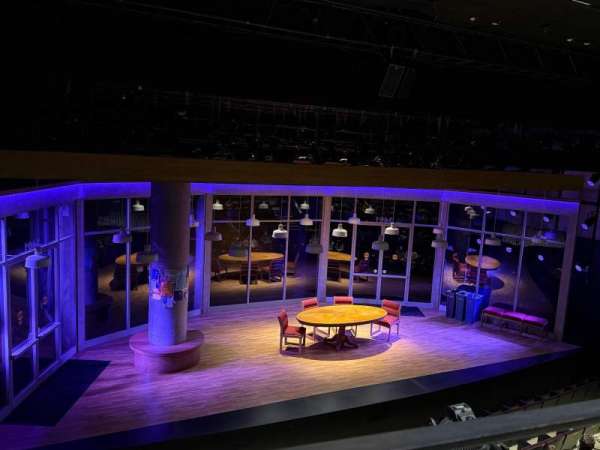The Newman Mills Theater, section: Mezz, row: AA, seat: 3