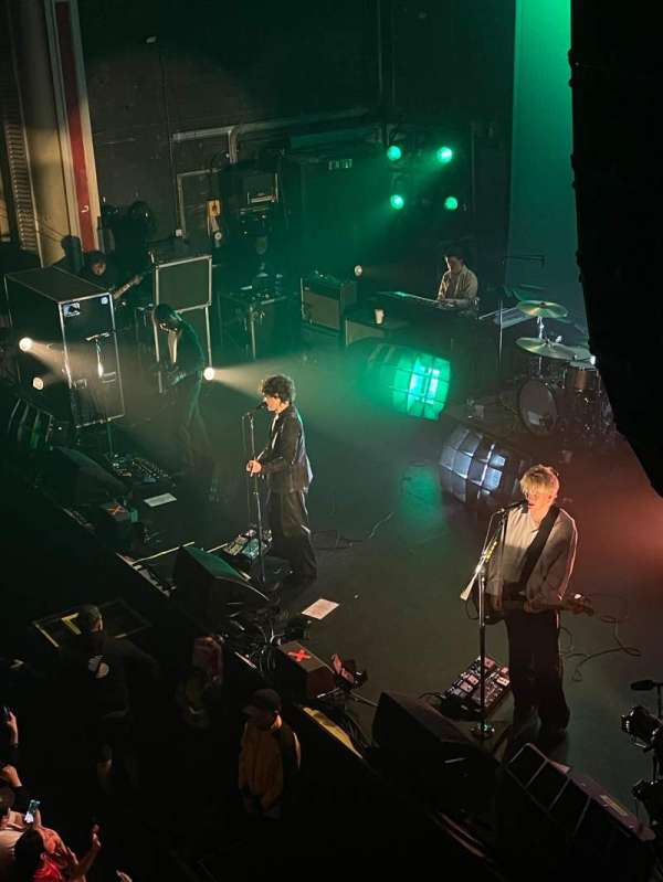 O2 Academy Glasgow, section: balcony booth, row: front one to the right