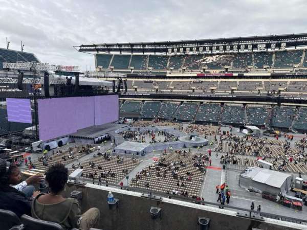 Lincoln Financial Field, section: C1, row: 8, seat: 3