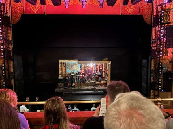 Longacre Theatre, section: Mezzanine C, row: C, seat: 107