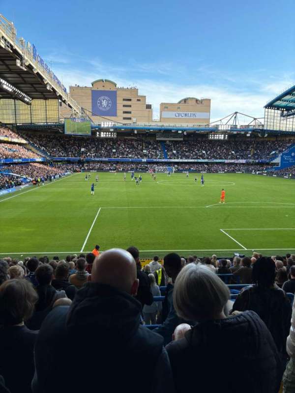 Stamford bridge, section: Matthew Harding Lower 14, row: X, seat: 119