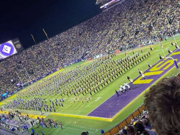 Tiger Stadium, section: 420, row: 20, seat: 11
