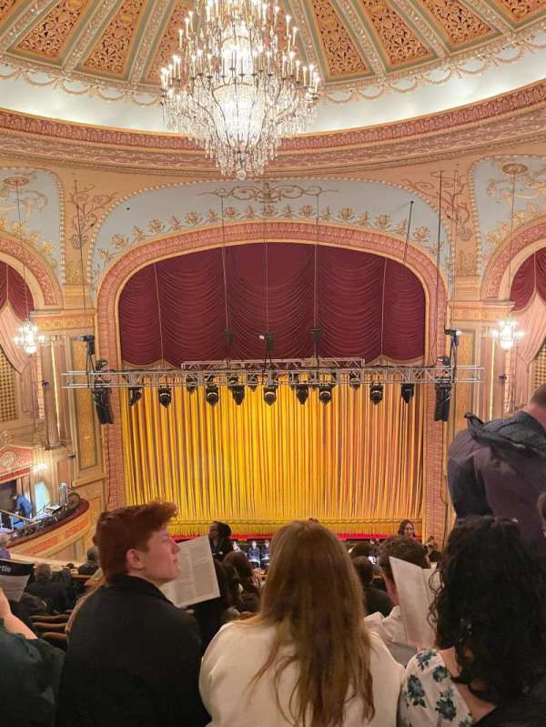 Forrest Theatre, section: Rear Mezzanine C, row: J, seat: 5
