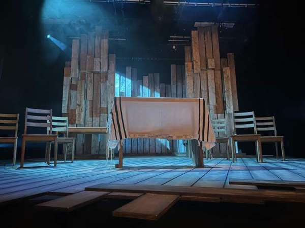 Marylebone Theatre, section: Stalls, row: AA, seat: 11