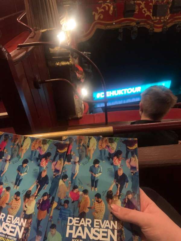 Grand Opera House, Belfast, section: Gods, row: B, seat: 2