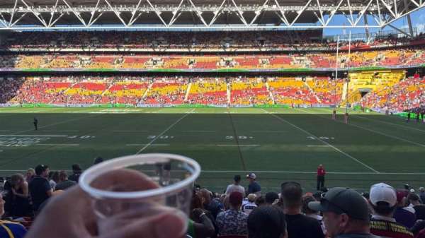 Suncorp Stadium, section: 303, row: 19, seat: 55-58