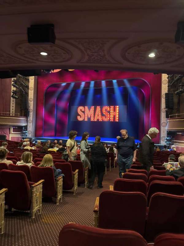 Imperial Theatre, section: Orchestra R, row: Q, seat: 4