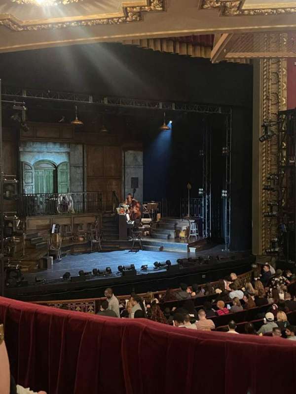 CIBC Theatre, section: Dress Circle L, row: B, seat: 5