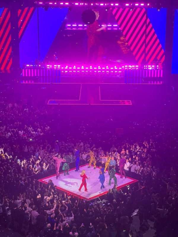 TD Garden, section: 308, row: 1, seat: 19