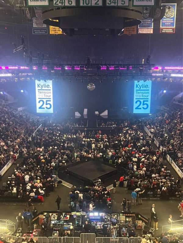 TD Garden, section: 308, row: 1, seat: 19