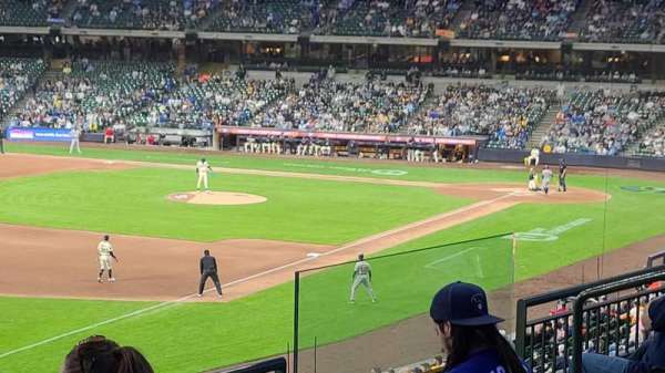 American Family Field, section: 230, row: 5, seat: 10