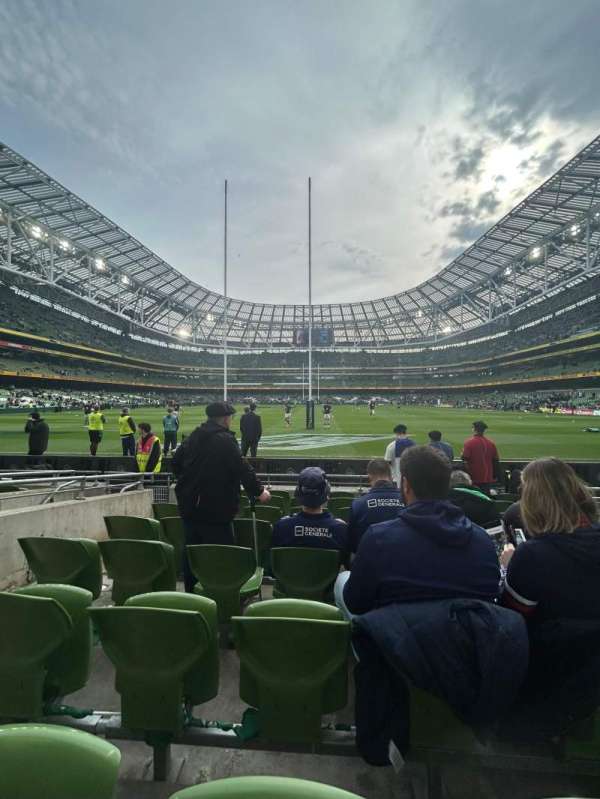 Aviva Stadium, section: 135, row: H, seat: 10