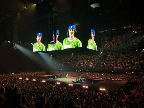 Ziggo Dome, section: 109, row: 4