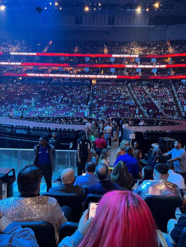 Toyota Center, section: 119, row: 5, seat: 15