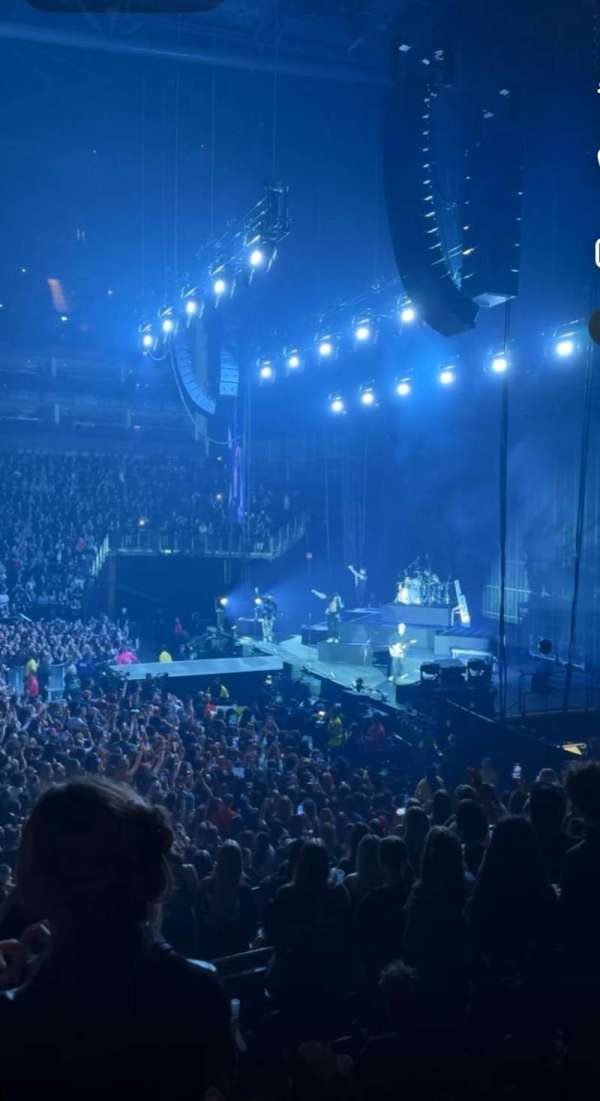 The O2, London, section: 112, row: K