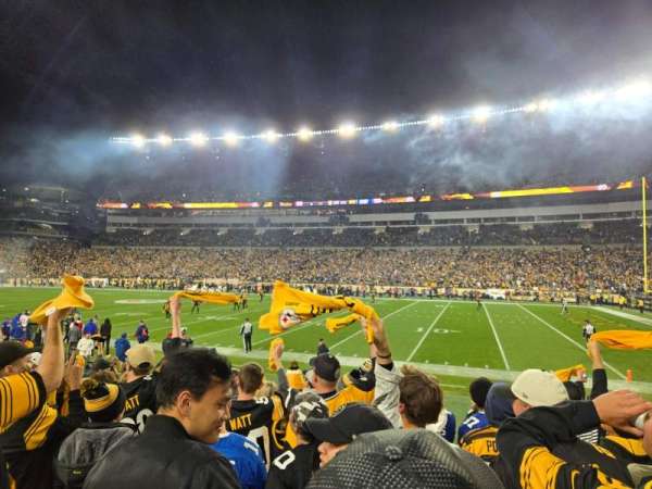 Acrisure Stadium, section: 114, row: H, seat: 14