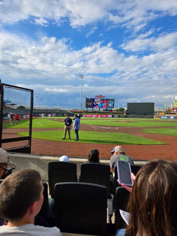 Louisville Slugger Field, section: 114, row: B, seat: 6
