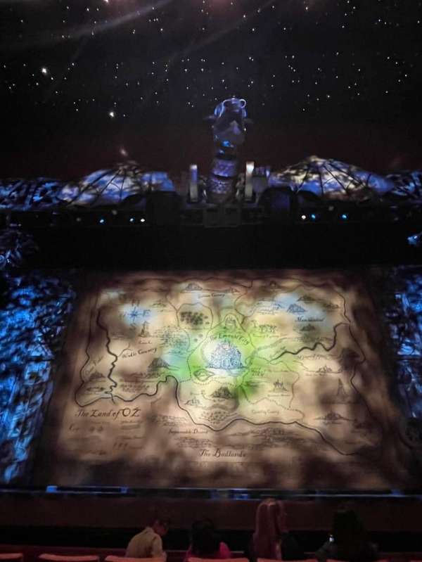 Eccles Theater, section: Orchestra C, row: D, seat: 8