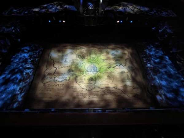 Eccles Theater, section: Orchestra C, row: A, seat: 8