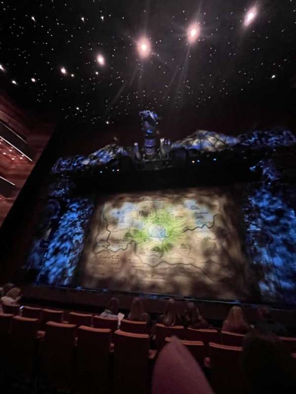 Eccles Theater, section: Orchestra C, row: D, seat: 4