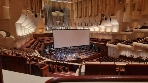 Davies Symphony Hall, section: 1st Tier E, row: A, seat: 15