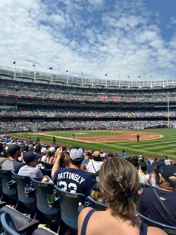 Yankee Stadium, section: 112, row: 8, seat: 4