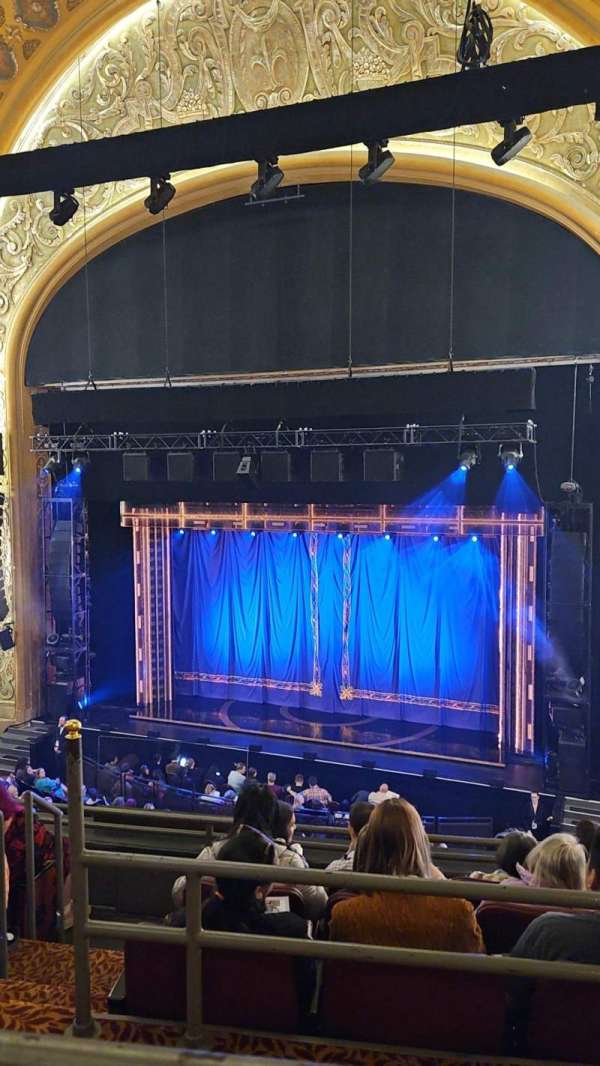 Paramount Theatre, Seattle, section: Mezzanine 12, row: A, seat: 8
