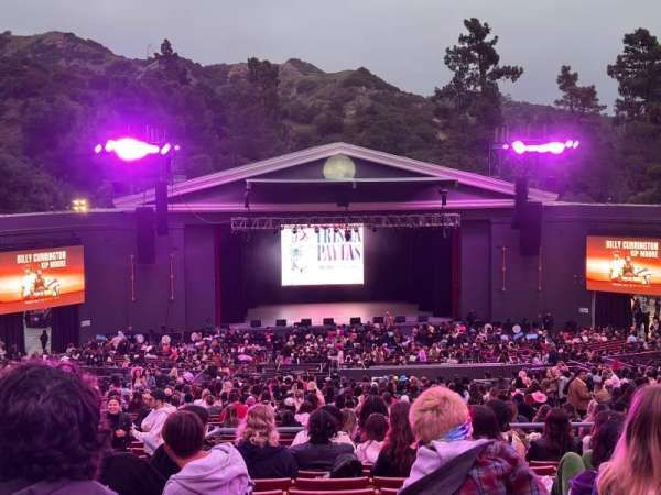 The Greek Theatre, section: C Left Center, row: L, seat: 135