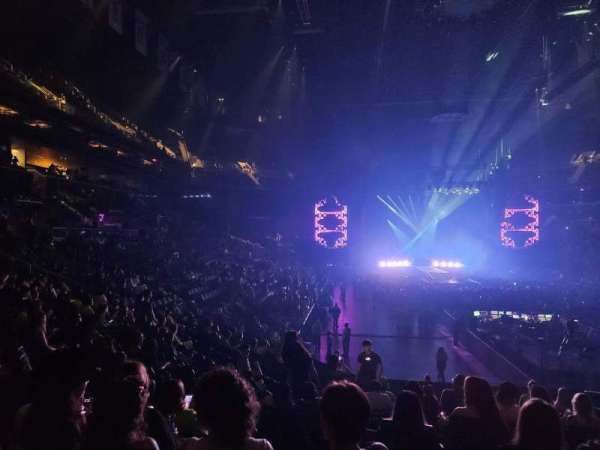 Barclays Center, section: 17, row: 18, seat: 9