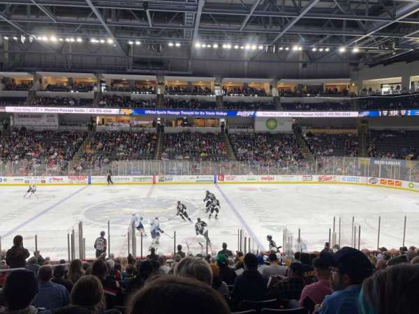 Huntington Center, section: 106, row: S, seat: 18