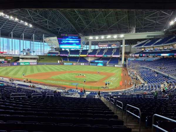 LoanDepot Park, section: 17, row: 26, seat: 2