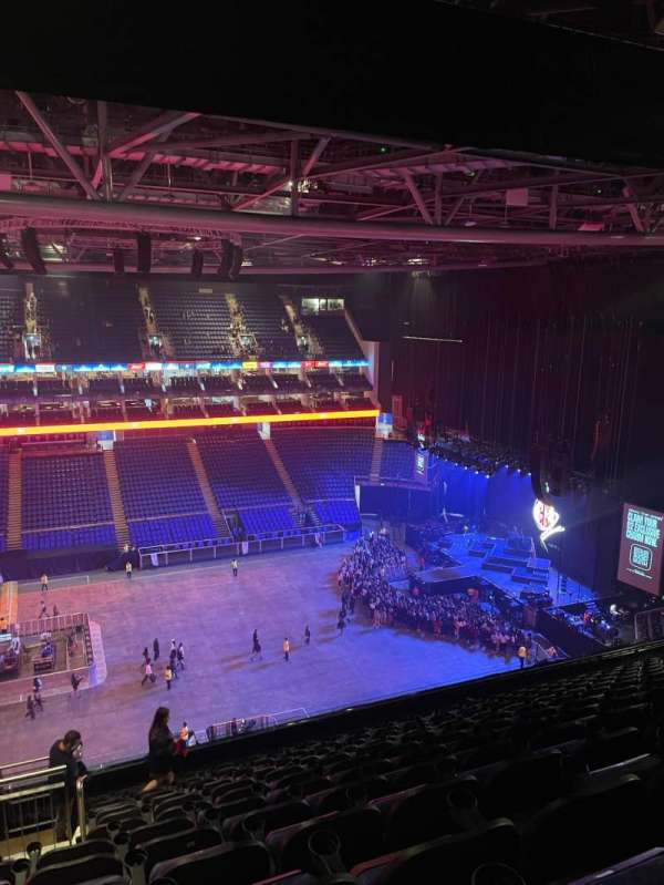 The O2, London, section: 419, row: N, seat: 906