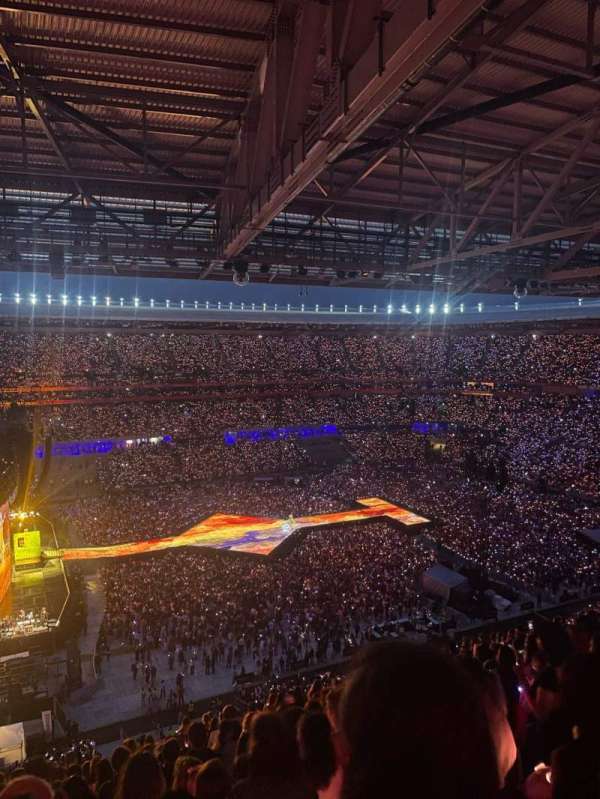 Parc Olympique Lyonnais, section: D, row: 19, seat: 96