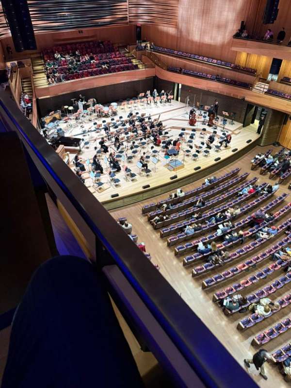 David Geffen Hall, section: Third Tier, row: A, seat: 25